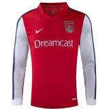 2000 ARS Home Red Retro Long Sleeve Soccer Jersey