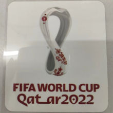 FIFA WORLD CUP QATAR 2022 White Rubber Patch 2022 世界杯白胶章
