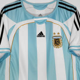 2006 Argentina Home Retro Retro Soccer Jersey