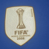 2008/09 M Utd Blue Long Sleeve Retro Jersey