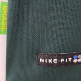 1998 Brazil GK Dark Green Retro Soccer Jersey