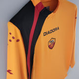 2005/06 Roma Home Retro Long Sleeve Soccer Jersey