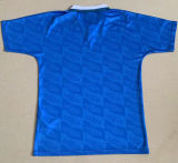 1992 Brazil Away Blue Retro Soccer Jersey