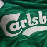 1992/93 LFC  Away Green Retro Soccer Jersey