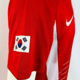 2002 South Korea Home Red Retro Soccer Jersey