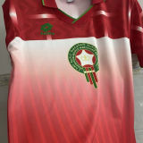 1994/95 Morocco Home Red Retro Soccer Jersey