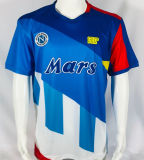 #10 Napoli Maradona Version Retro Soccer Jersey 背后10号