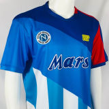 #10 Napoli Maradona Version Retro Soccer Jersey 背后10号