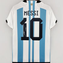 MESSI #10 Signature Version Argentina Home 1:1 Fans Jersey (3 Stars 3星 1字签名版)