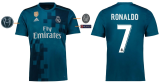 2017/18 RM 3rd Retro Long Sleeve Soccer Jersey (Have All Patch 全臂章)
