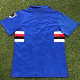 1991/92 Sampdoria Home Retro Soccer Jersey