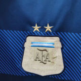 2014 Argentina Away Retro Long Sleeve  Jersey