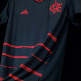 2020/21 Flamengo 1:1 Quality Third Black Fans Soccer Jersey