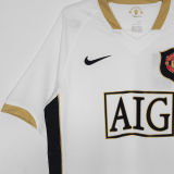 RONALDO #7 M Utd Away Retro Jersey 2006/07 (Have Patch 带双臂章 FA Premier League Font 英超字体 )