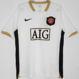 RONALDO #7 M Utd Away Retro Jersey 2006/07 (Have Patch 带双臂章 FA Premier League Font 英超字体 )