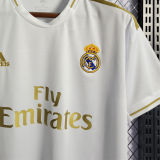 2019/20 RM Home White Retro Soccer Jersey
