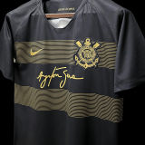 2019/20 Corinthians Third Black Retro Soccer Jersey