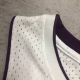 2009/10 Lakers BRYANT #24 Retro White NBA Jerseys热压