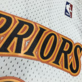 2007/08 Warriors CURRY #30 Retro White NBA Jerseys热压