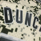 2013/14 Spurs DUNCAN #21 Camo Retro NBA Jerseys 热压