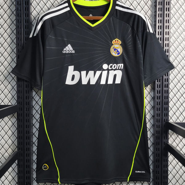 2010/11 RM Away Black Retro Soccer Jersey