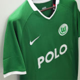 2008/09 Wolfsburg Home Green Retro Jersey