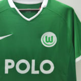 2008/09 Wolfsburg Home Green Retro Jersey