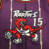 Toronto Raptors CARTER #15 Retro Purple NBA Girl Jersey