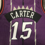 Toronto Raptors CARTER #15 Retro Purple NBA Girl Jersey