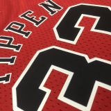Bulls PIPPEN#33 Retro Red NBA Girl Jersey