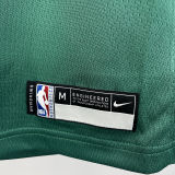 Celtics TATUM #0 Green Kids NBA Jersey 热压