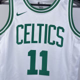 Celtics IRVING #11 White Kids NBA Jersey 热压