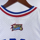 2003 ALL-STAR IVERSON #3 Retro White NBA Jerseys