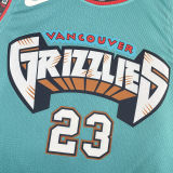 Grizzlies ROSE #23 Green NBA Jerseys