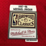 1998 Bulls JORDAN #23 Retro Red NBA Jersey