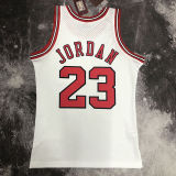 1998 Bulls JORDAN #23 Retro White NBA Jersey