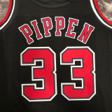 1998 Bulls PIPPEN #33 Retro Black NBA Jersey
