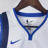 Mavericks IRVING #2 White Kids NBA Jersey 热压