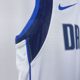 Mavericks IRVING #2 White Kids NBA Jersey 热压