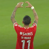 DI MARIA #11 Benfica 1:1 Quality Home Red Fans Jersey (League Font Font 联赛字体)