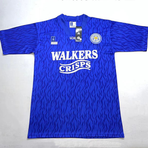1992/94 Leicester City Home Blue Retro Soccer Jersey