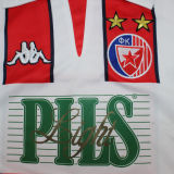 1999/2001 Red Star Home Retro Long Sleeve Soccer Jersey