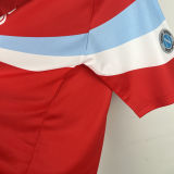 1990/91 Napoli Away Red Retro Soccer Jersey