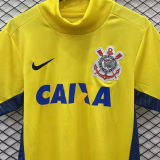 2014/15 Corinthians Goalkeeper Yellow Retro Jersey