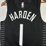 Clippers HARDEN #1 Black NBA Jerseys