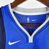 Mavericks IRVING #11 Blue Kids NBA Jersey 热压