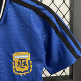 1994 Argentina Away Retro Kids Soccer Jersey