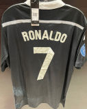 RONALDO #7 RM Black Dragon Retro Jersey 2014/15 (Have All Patch) (2014+10) 全套章