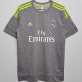 RONALDO #7 RM Away Grey Retro Jersey 2014/15 (Have All Patch) (2014+10) 全套章