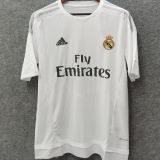 RONALDO #7 RM White Home Retro Jersey 2015/16 (Have All Patch) (10) 全套章 +2016胸前小字
